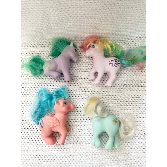 My Little Pony MLP G1 Figurines Toys Vintage Bundle Set 8 Hong Kong 1983 Read - Picture 12 of 15